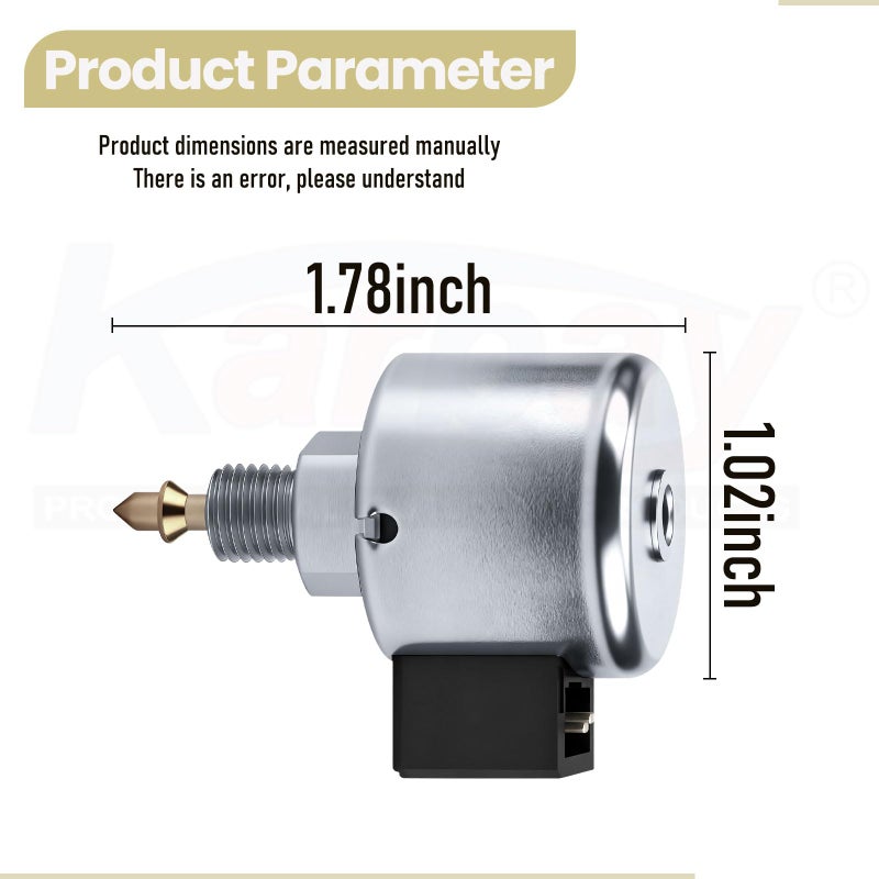 Karbay 846639 Fuel Shut-Off Solenoid for B&S Engine - Compatible with John D-eere Hu sqvarna Craftsman Mower, Included Wiring Harness, Replaces 694393 692734 497672 497157 495733 - Image 2
